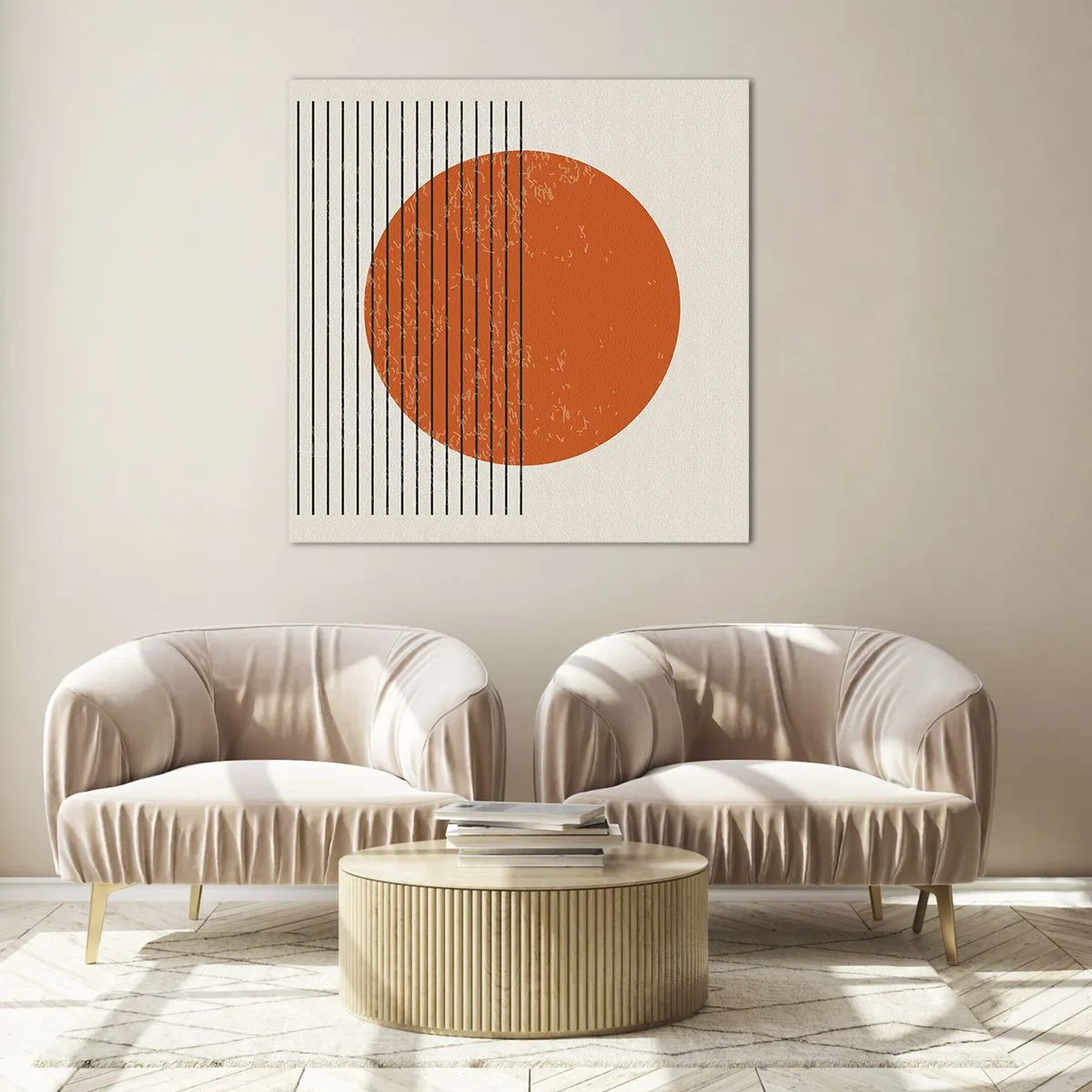 Impression sur verre - Image sur verre - Toujours le soleil - 30x30 cm