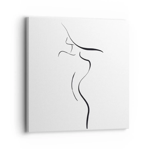 Impression sur toile - Image sur toile - Insaisissable comme une vague - 30x30 cm