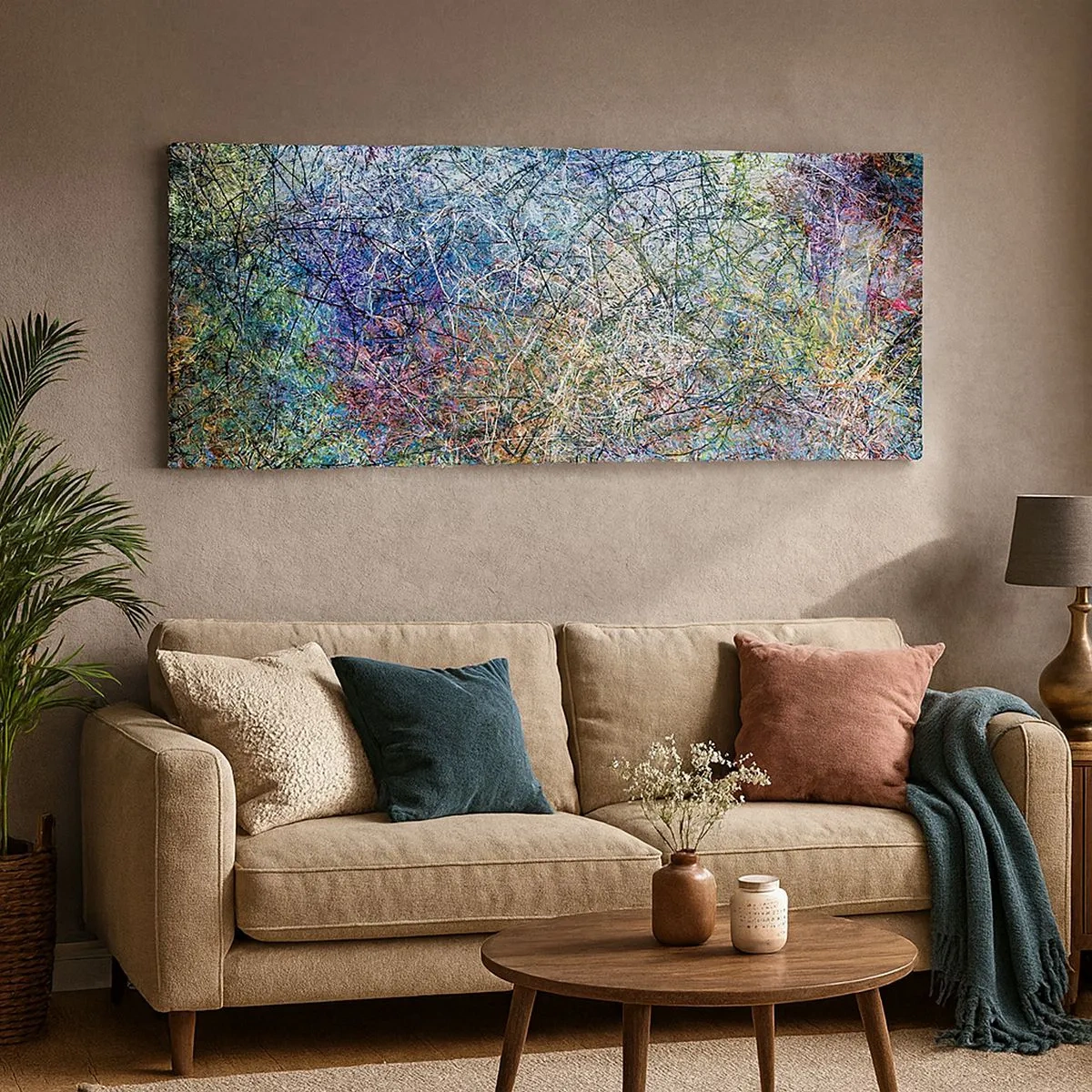 Impression sur toile - Image sur toile - Ce n'est pas si simple - 100x40 cm