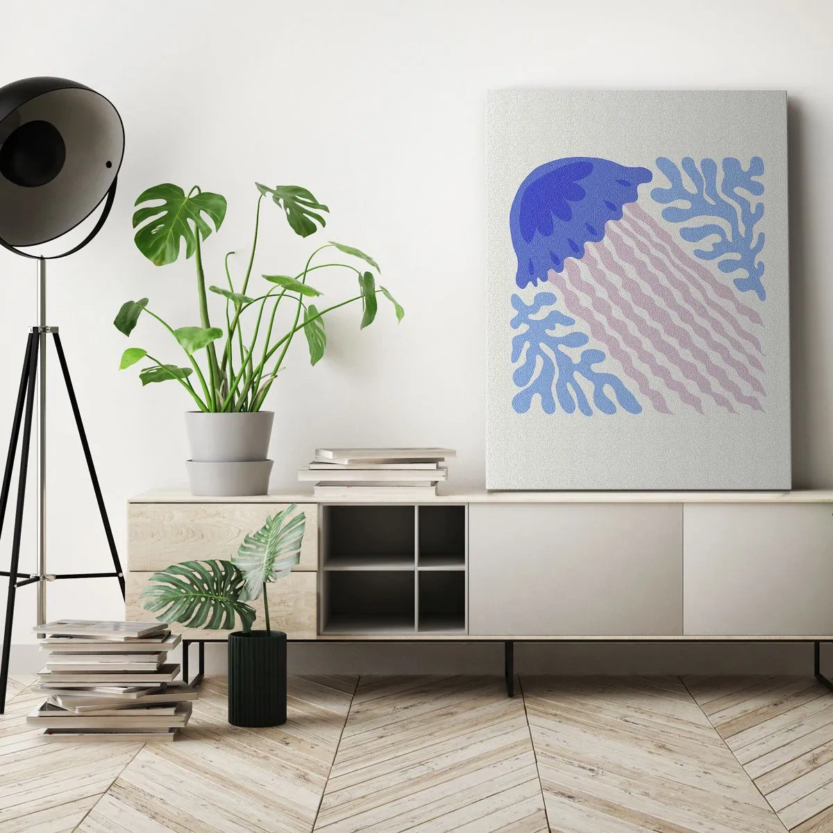 Impression sur toile - Image sur toile - Comme d'un autre monde - 70x100 cm