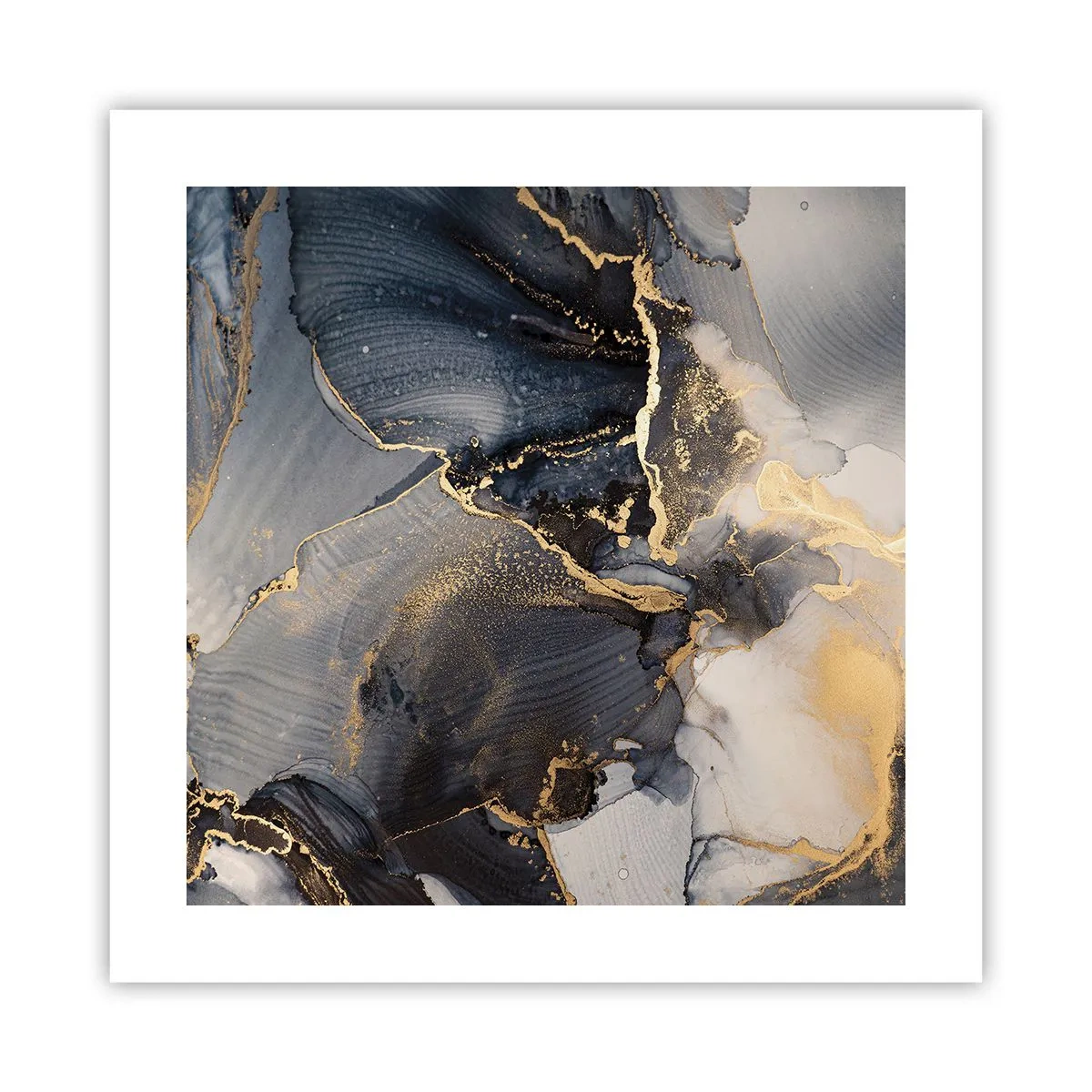 Affiche - Poster - La vie de la pierre - 40x40 cm