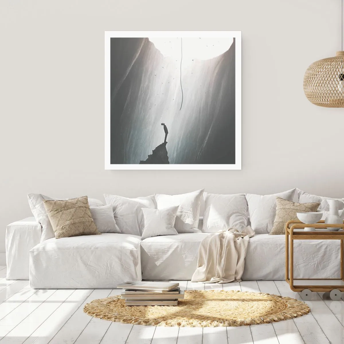 Affiche - Poster - Il y a toujours une issue - 40x40 cm