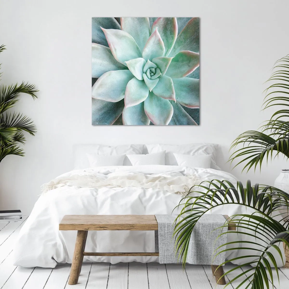 Impression sur toile - Image sur toile - Le coeur du désert - 40x40 cm