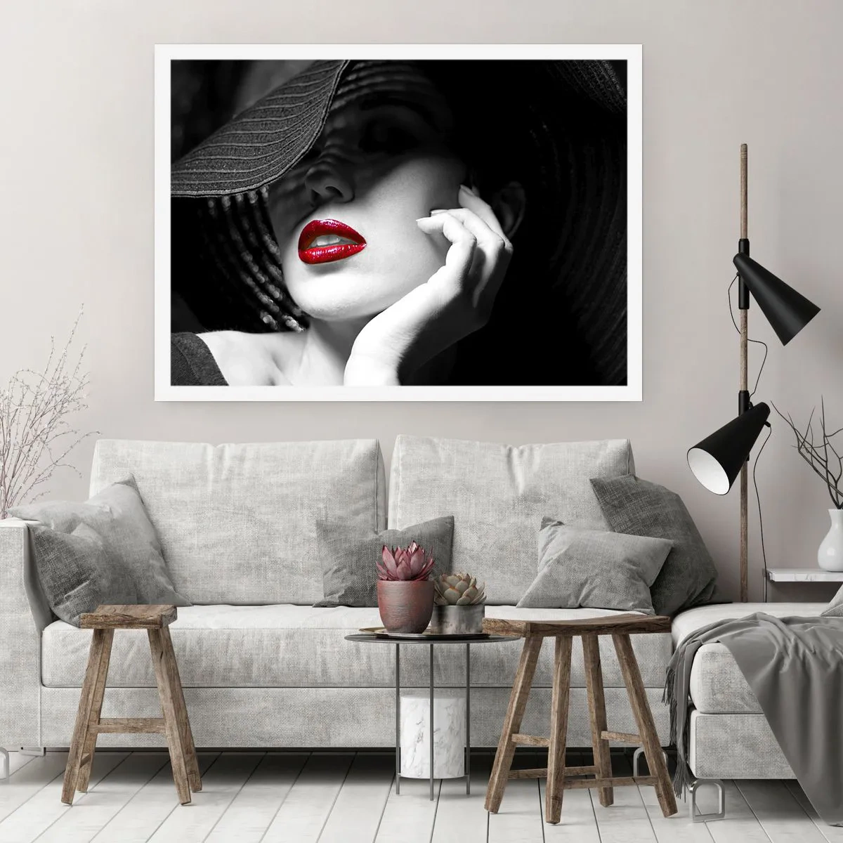 Affiche - Poster - Étude écarlate - 40x30 cm