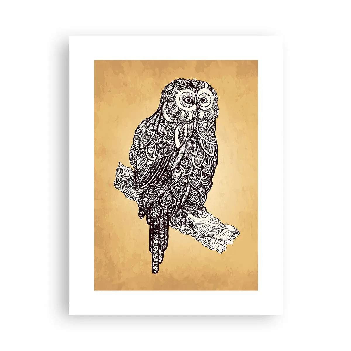 Affiche - Poster - Ornements complexes de sagesse - 30x40 cm