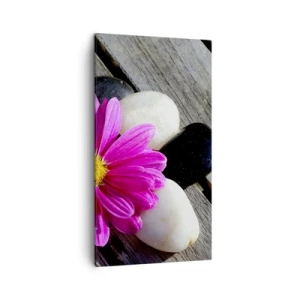 Impression sur toile - Image sur toile - Repos sur la jetée - 45x80 cm