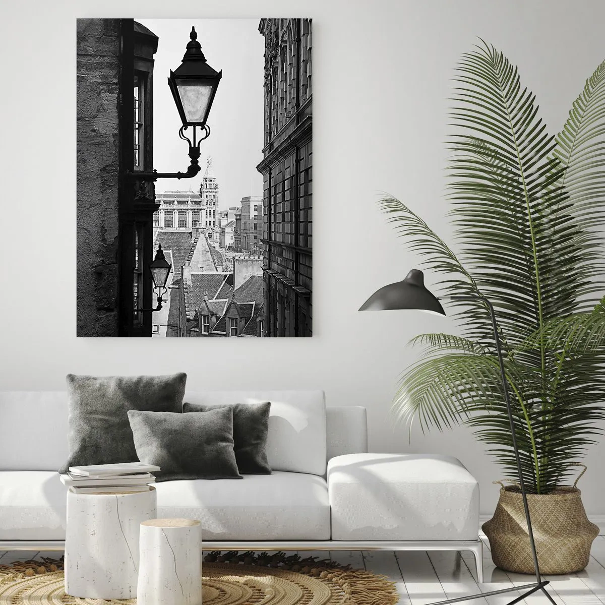 Impression sur verre - Image sur verre - L'histoire d'Édimbourg - 70x100 cm