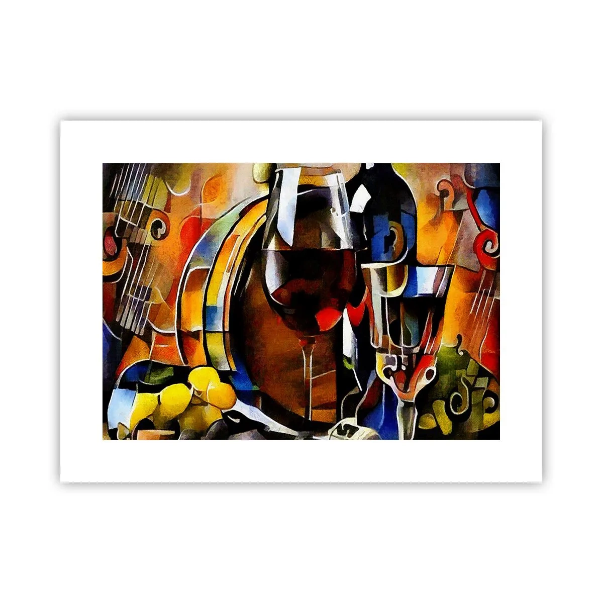 Affiche - Poster - Et le monde prend des couleurs - 40x30 cm