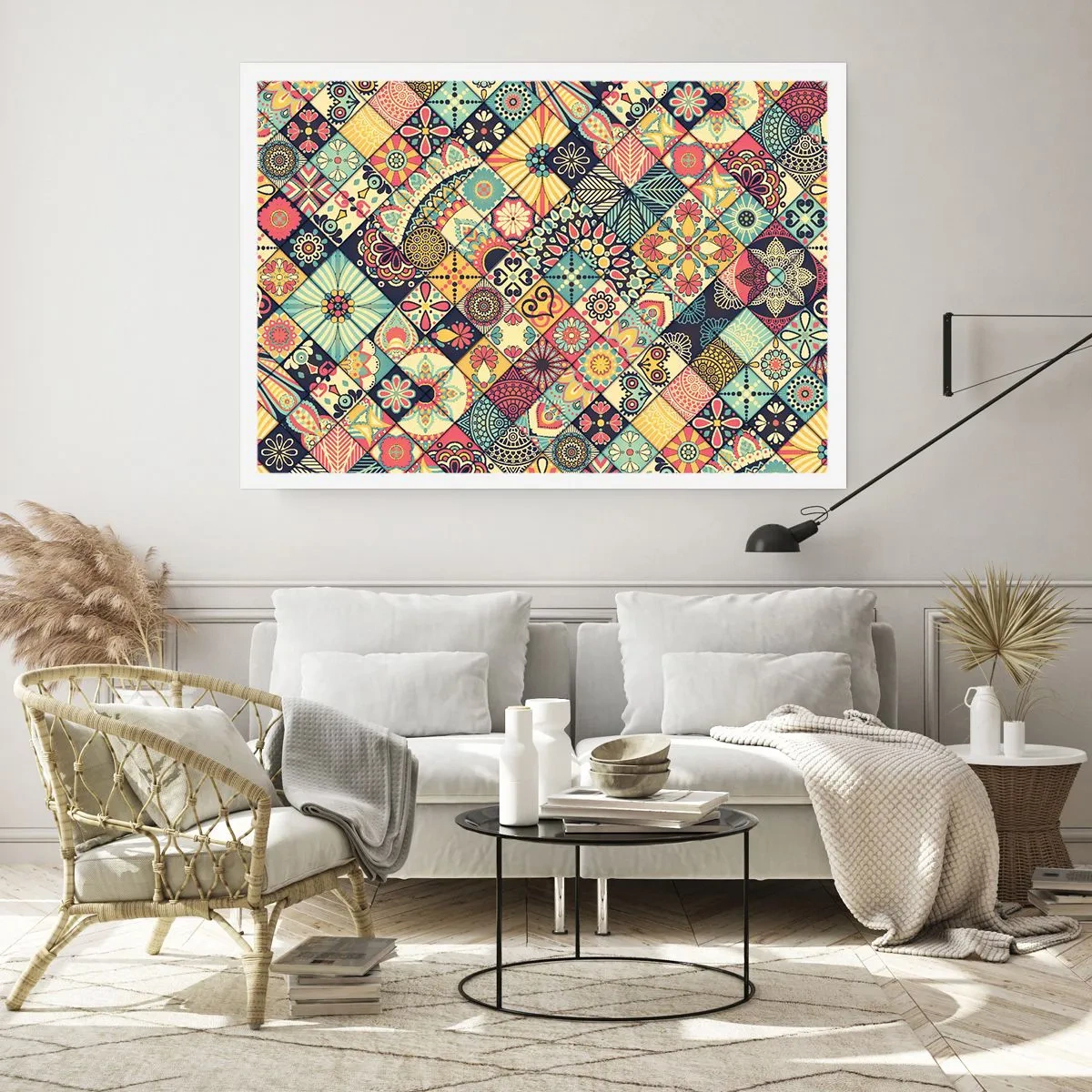 Affiche - Poster - Ambiance marocaine - 50x40 cm