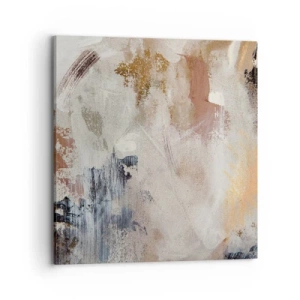 Impression sur toile - Image sur toile - Abstraction brumeuse - 70x70 cm