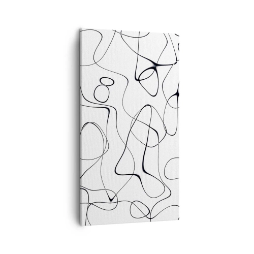 Impression sur toile - Image sur toile - Le chemin de la vie, les voies du hasard - 45x80 cm