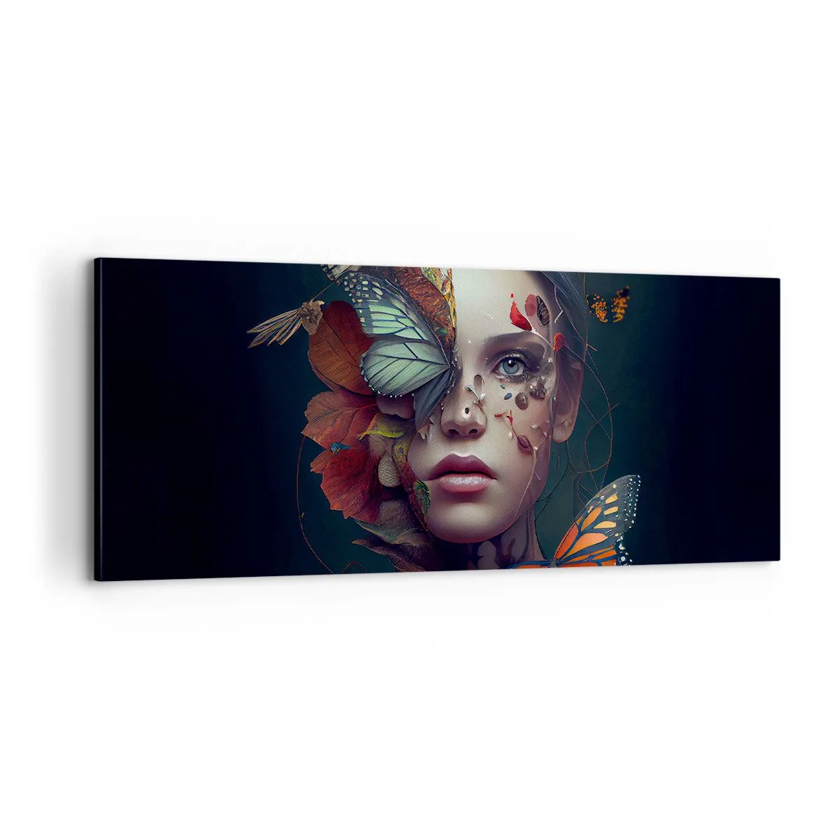 Impression sur toile - Image sur toile - Une merveilleuse métamorphose - 100x40 cm