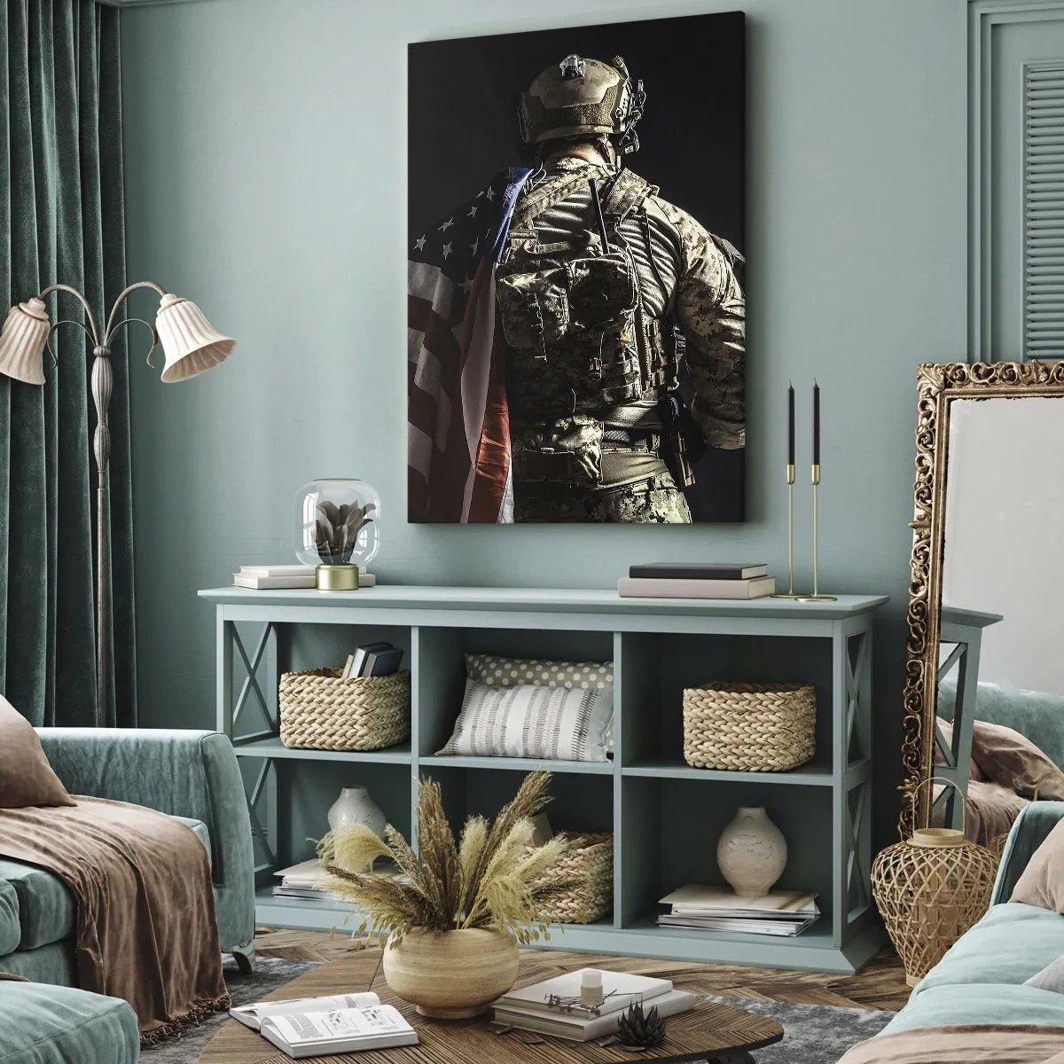 Impression sur toile - Image sur toile - C'est exactement pour ça - 55x100 cm