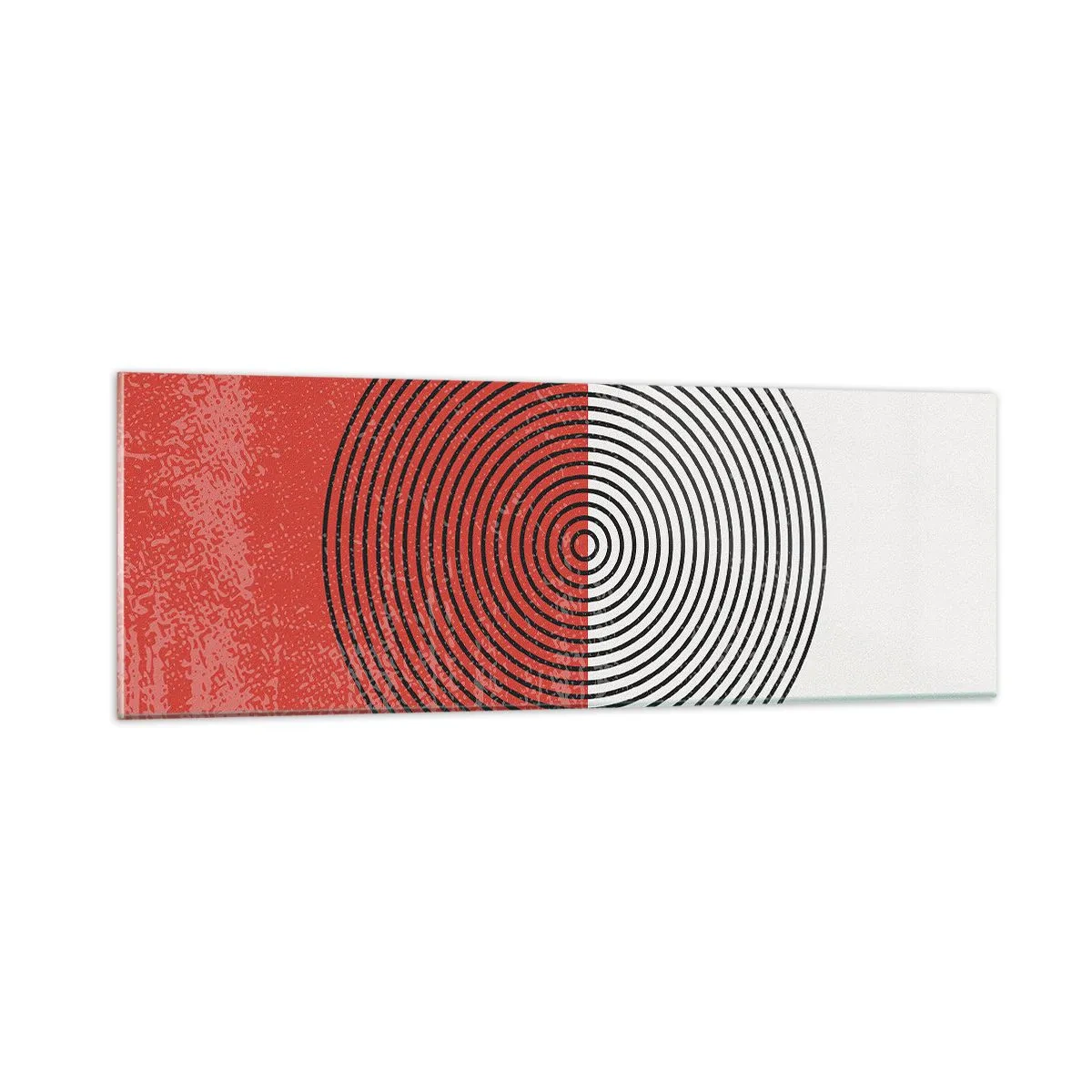 Impression sur verre - Image sur verre - Dans le mille - 90x30 cm