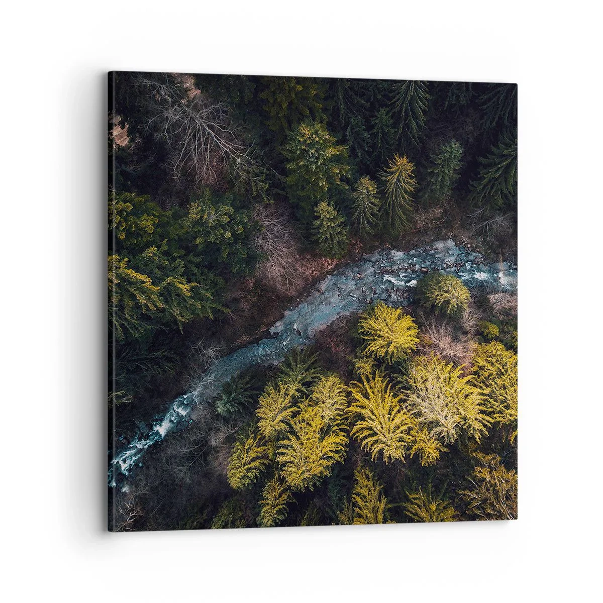 Impression sur toile - Image sur toile - De plus en plus vite - 70x70 cm