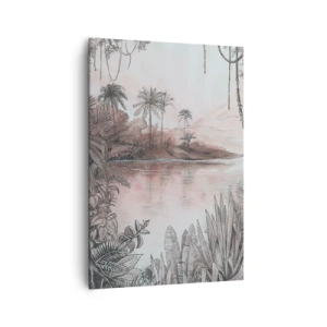 Impression sur toile - Image sur toile - Journal d'un explorateur du XIXe siècle - 70x100 cm