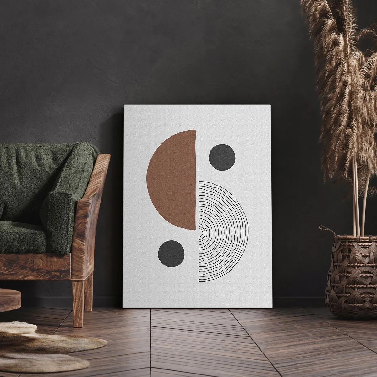 Impression sur toile - Image sur toile - Perfection de la roue - 55x100 cm