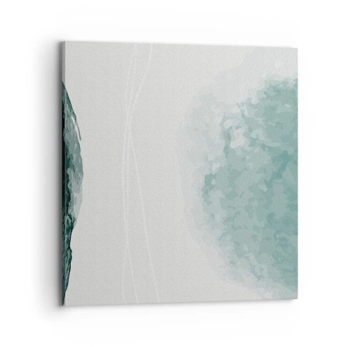 Impression sur toile - Image sur toile - Rencontre avec le brouillard - 70x70 cm