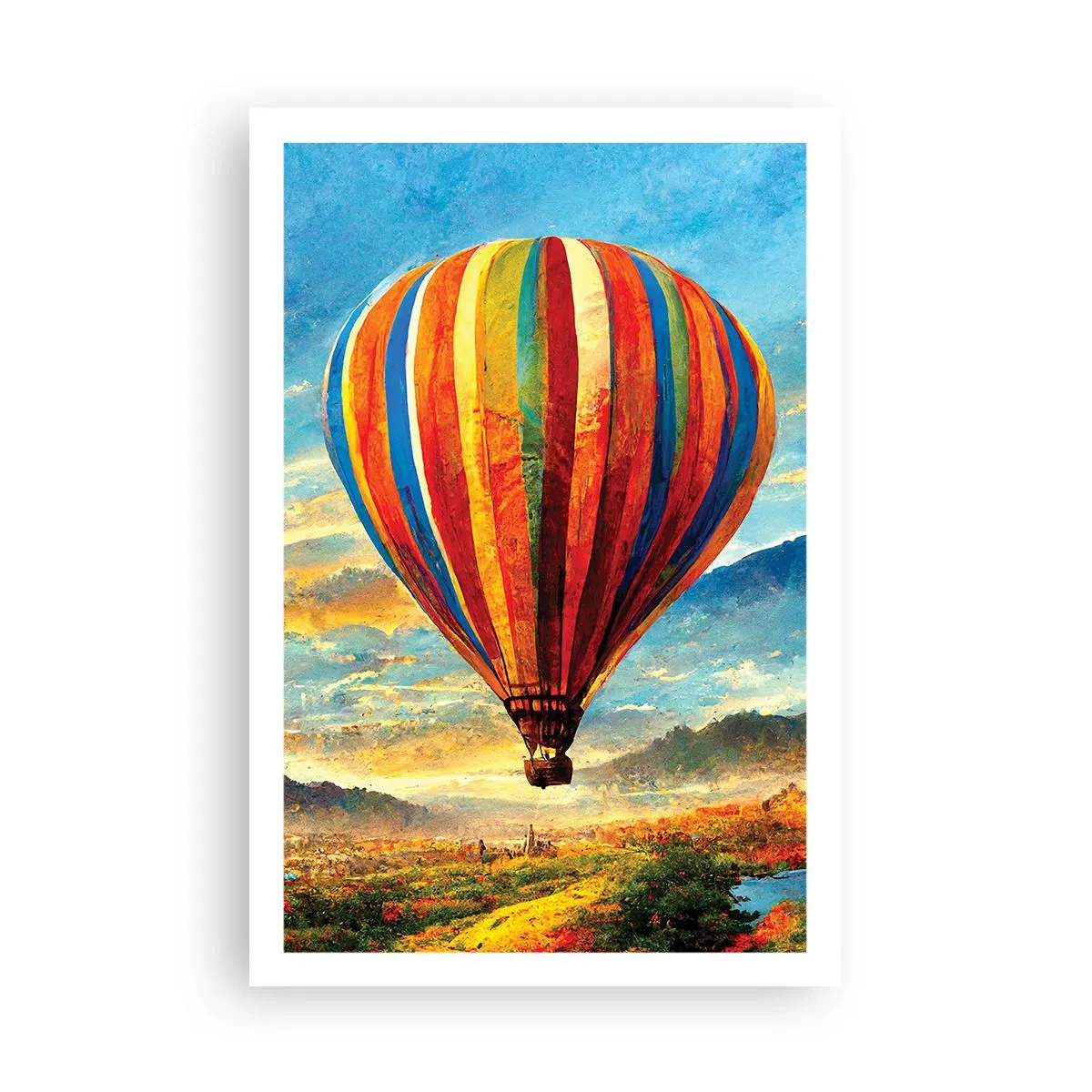 Affiche - Poster - Dans le silence on voit mieux - 61x91 cm