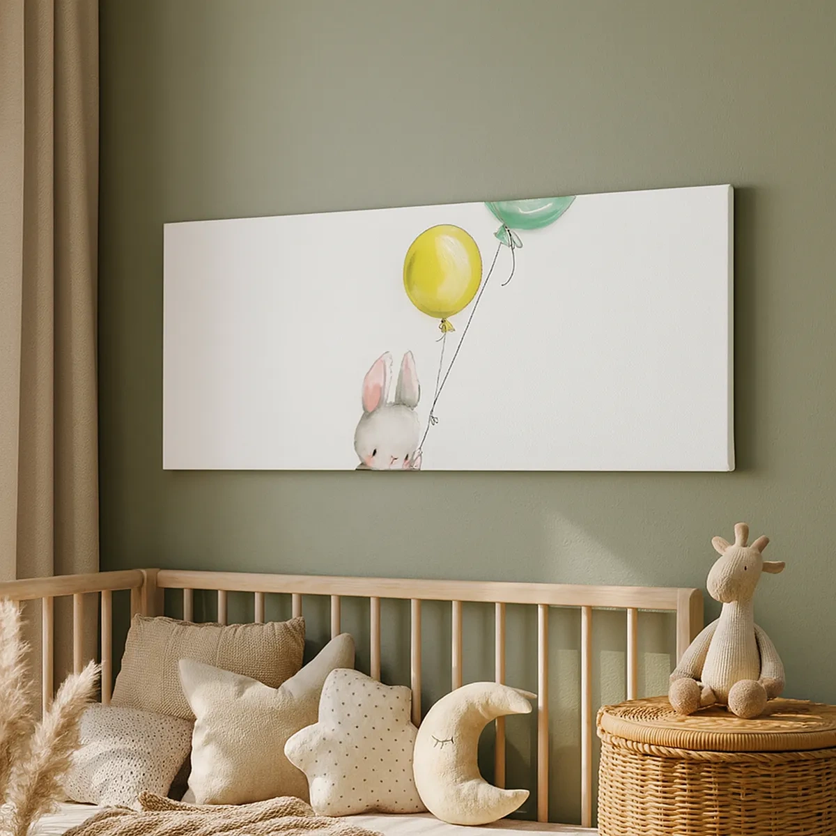 Impression sur toile - Image sur toile - Moi aussi je vole! - 30x30 cm