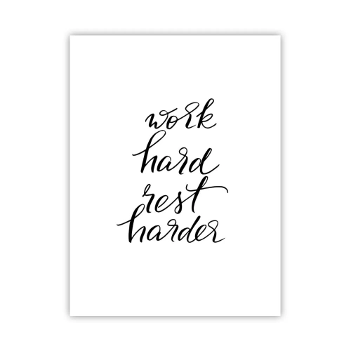 Affiche - Poster - Équilibre de vie - 30x40 cm