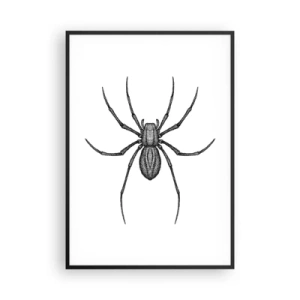 Affiche dans un cadre noir - Poster - Une précision troublante - 70x100 cm