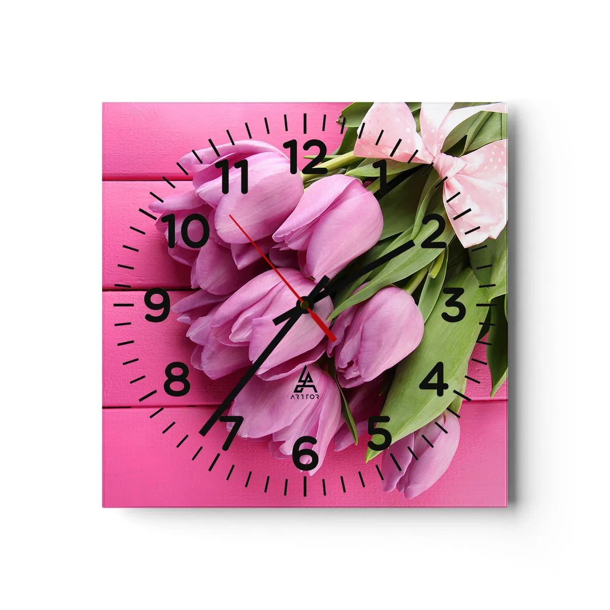 Horloge murale - Pendule murale - Juste pour toi - 30x30 cm