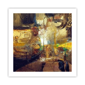 Affiche - Poster - Froid, tiède, chaud - 50x50 cm