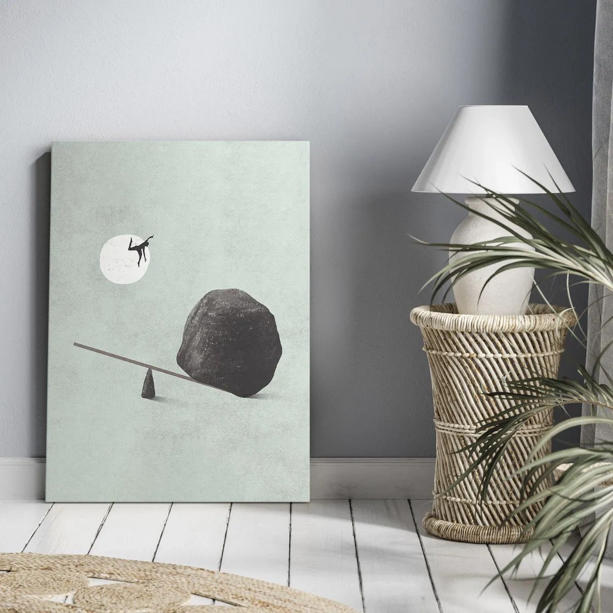 Impression sur toile - Image sur toile - Réalisation de ses rêves - 45x80 cm