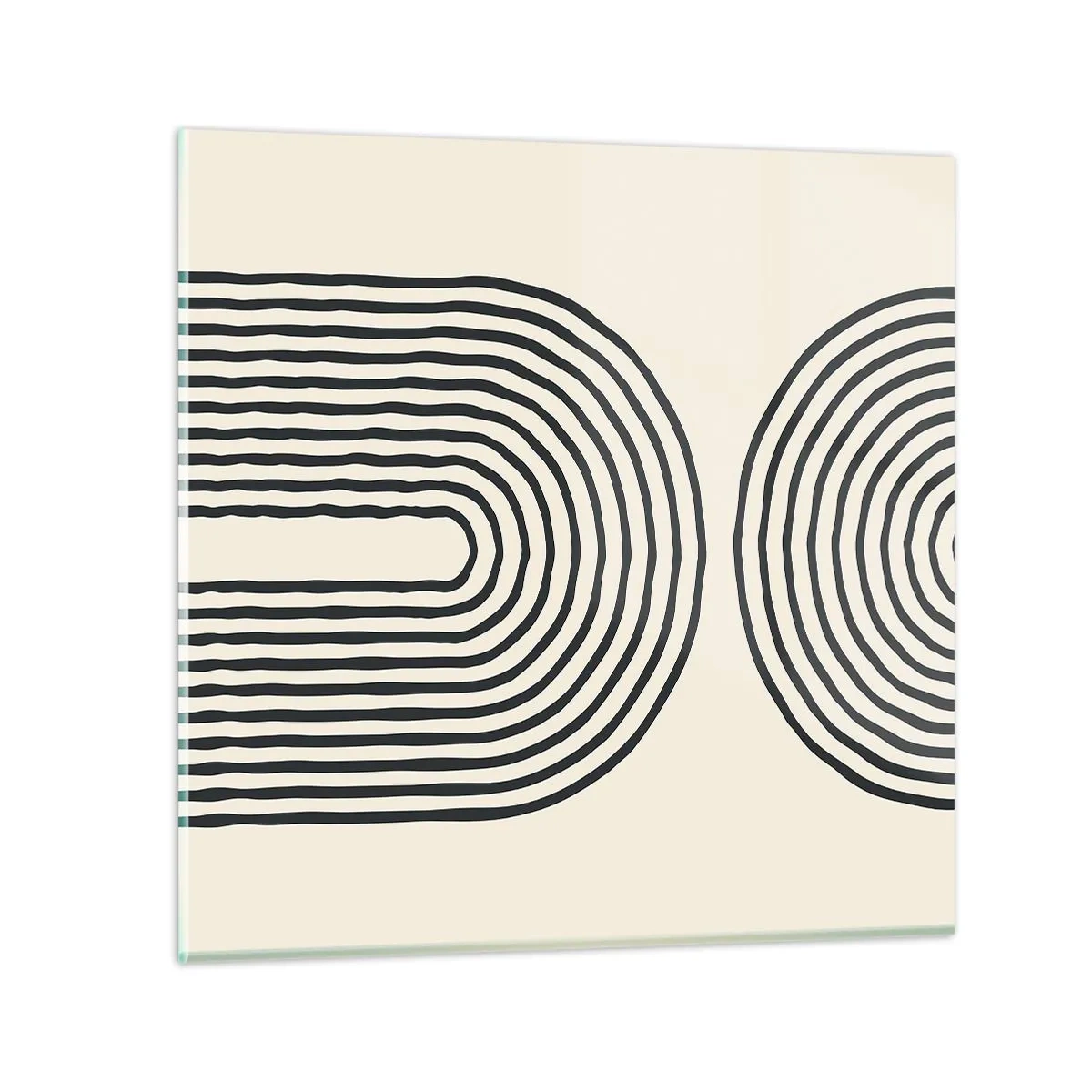 Impression sur verre - Image sur verre - Dans un instant... - 60x60 cm