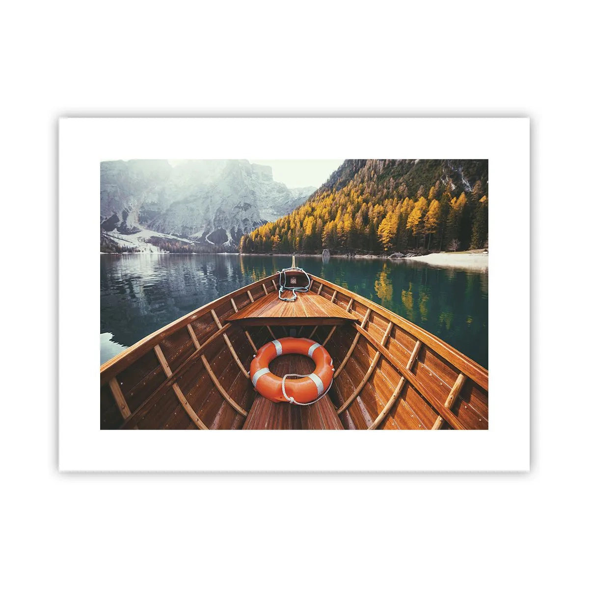 Affiche - Poster - Escapade en montagne - 40x30 cm