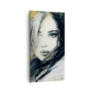 Impression sur toile - Image sur toile - plutôt innocente ou sensuelle ? - 65x120 cm