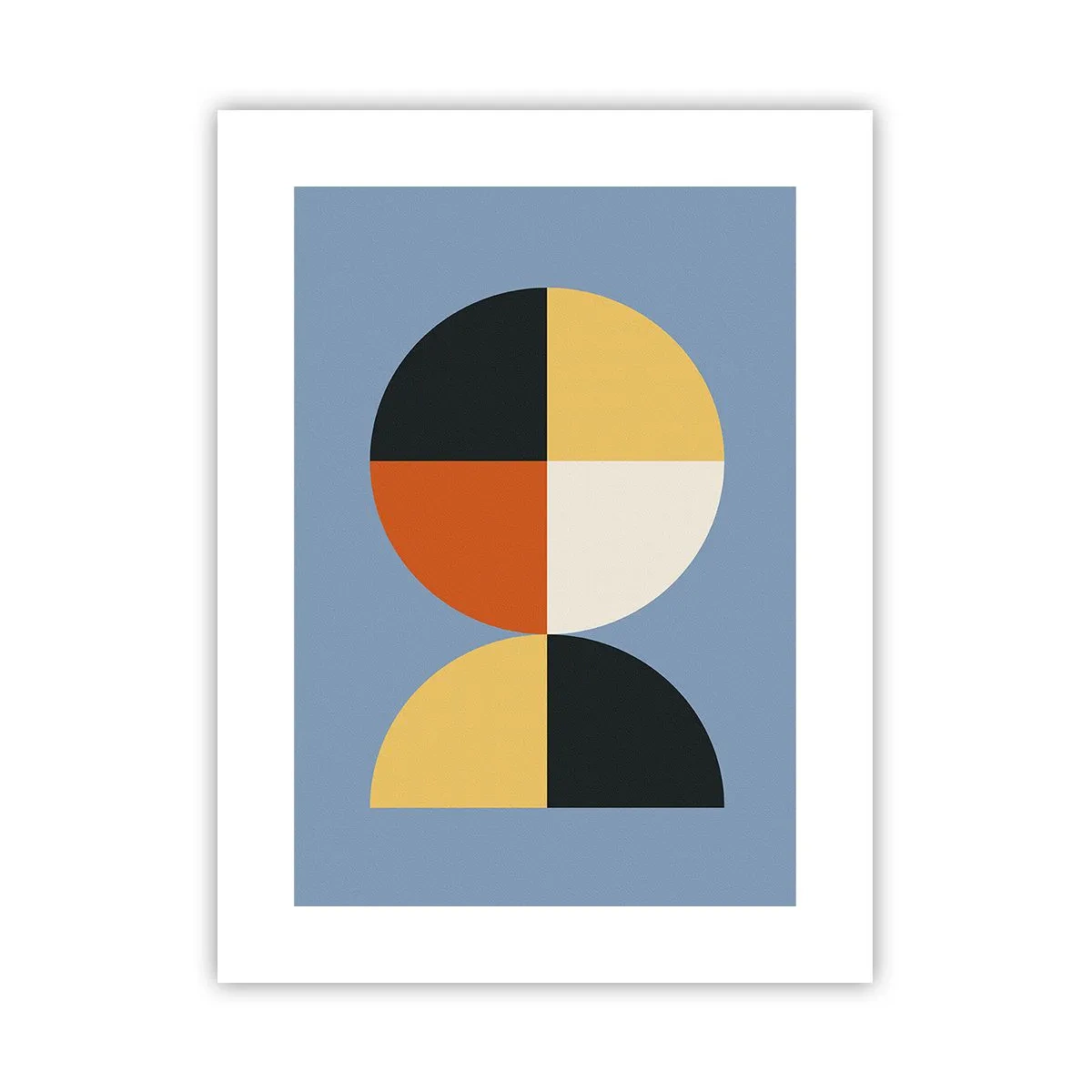 Affiche - Poster - Regarde et compte - 30x40 cm