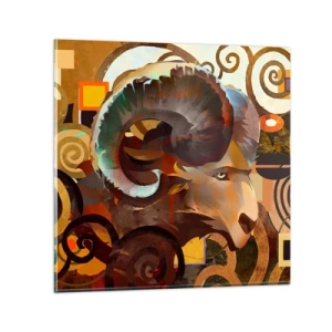 Impression sur verre - Image sur verre - Magie - religions - rituels - 70x70 cm