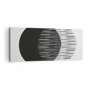 Impression sur toile - Image sur toile - Son alter ego - 100x40 cm