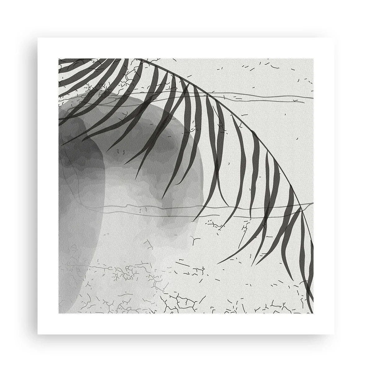 Affiche - Poster - L'exotisme subtil de la nature - 50x50 cm