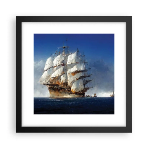 Affiche dans un cadre noir - Poster - La grande gloire ! - 30x30 cm