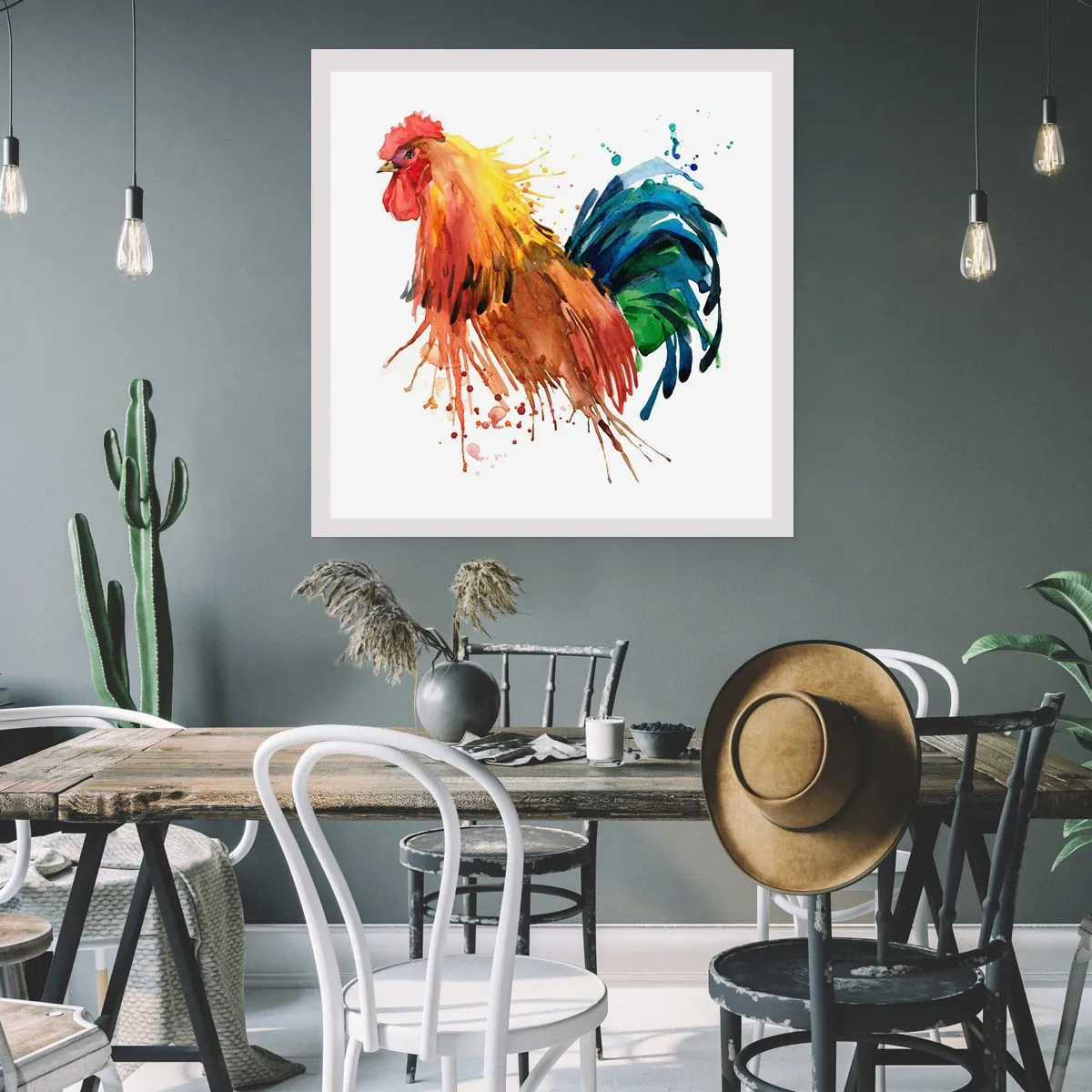 Affiche - Poster - Robe royale, fierté royale - 30x30 cm