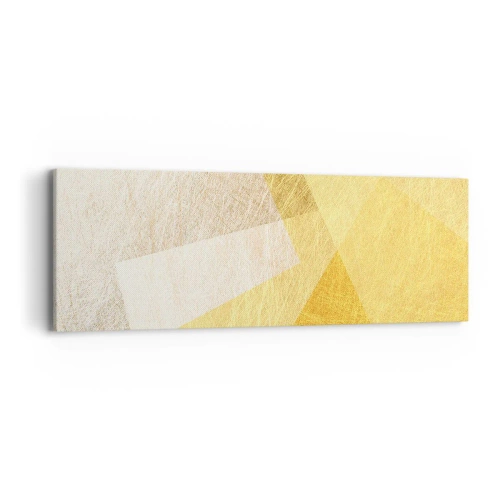 Impression sur toile - Image sur toile - Météo géométrique - 90x30 cm