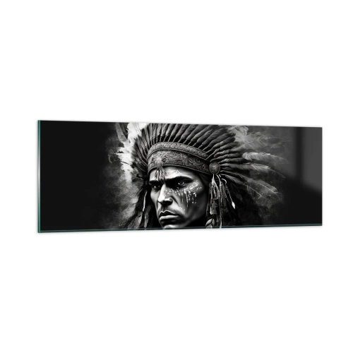 Impression sur verre - Image sur verre - Un leader et un guerrier - 90x30 cm