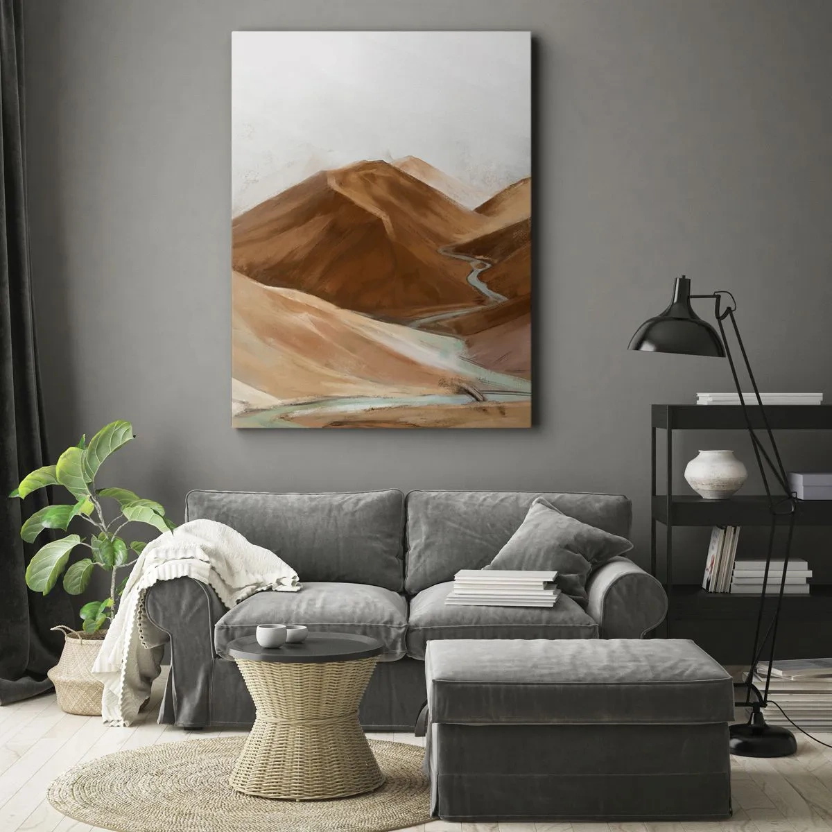 Impression sur toile - Image sur toile - A la source - 65x120 cm