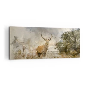 Impression sur toile - Image sur toile - Dignité - force - majesté - 100x40 cm