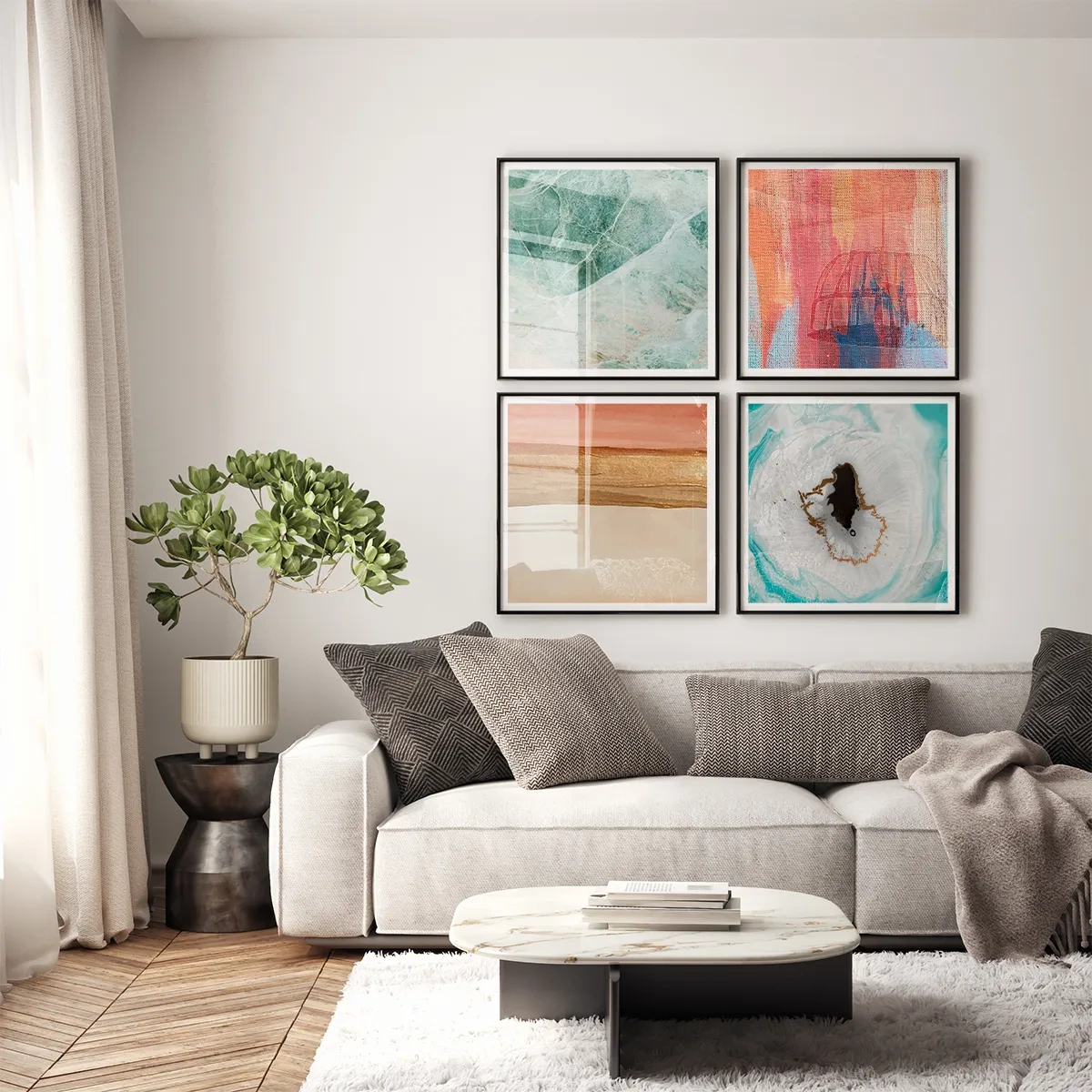 Precious stones - Inspiration pour le salon