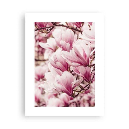 Affiche - Poster - Le printemps est rose - 30x40 cm