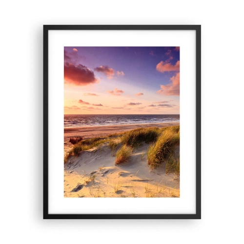 Affiche dans un cadre noir - Poster - L'air sent déjà l'été - 40x50 cm