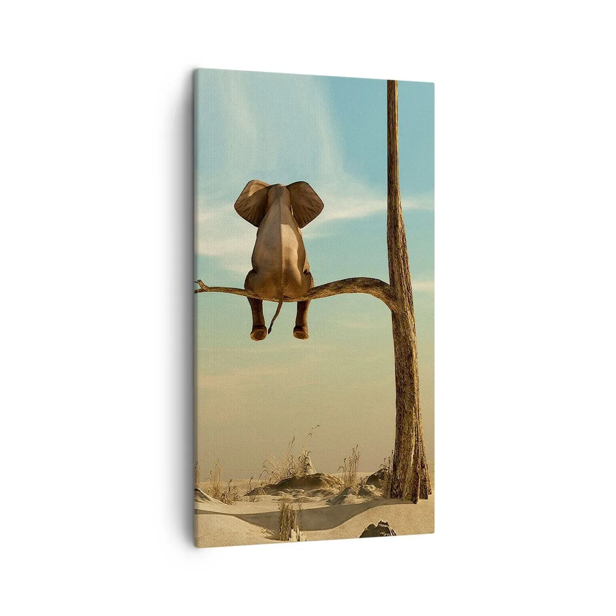 Impression sur toile - Image sur toile - Nouveau point de vue - 45x80 cm