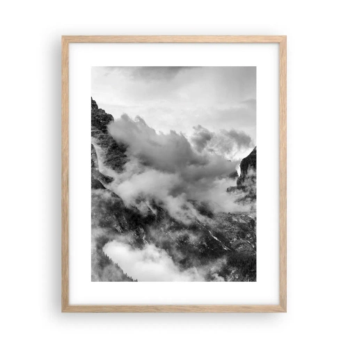 Affiche dans un chêne clair - Poster - Belle et cruelle - 40x50 cm