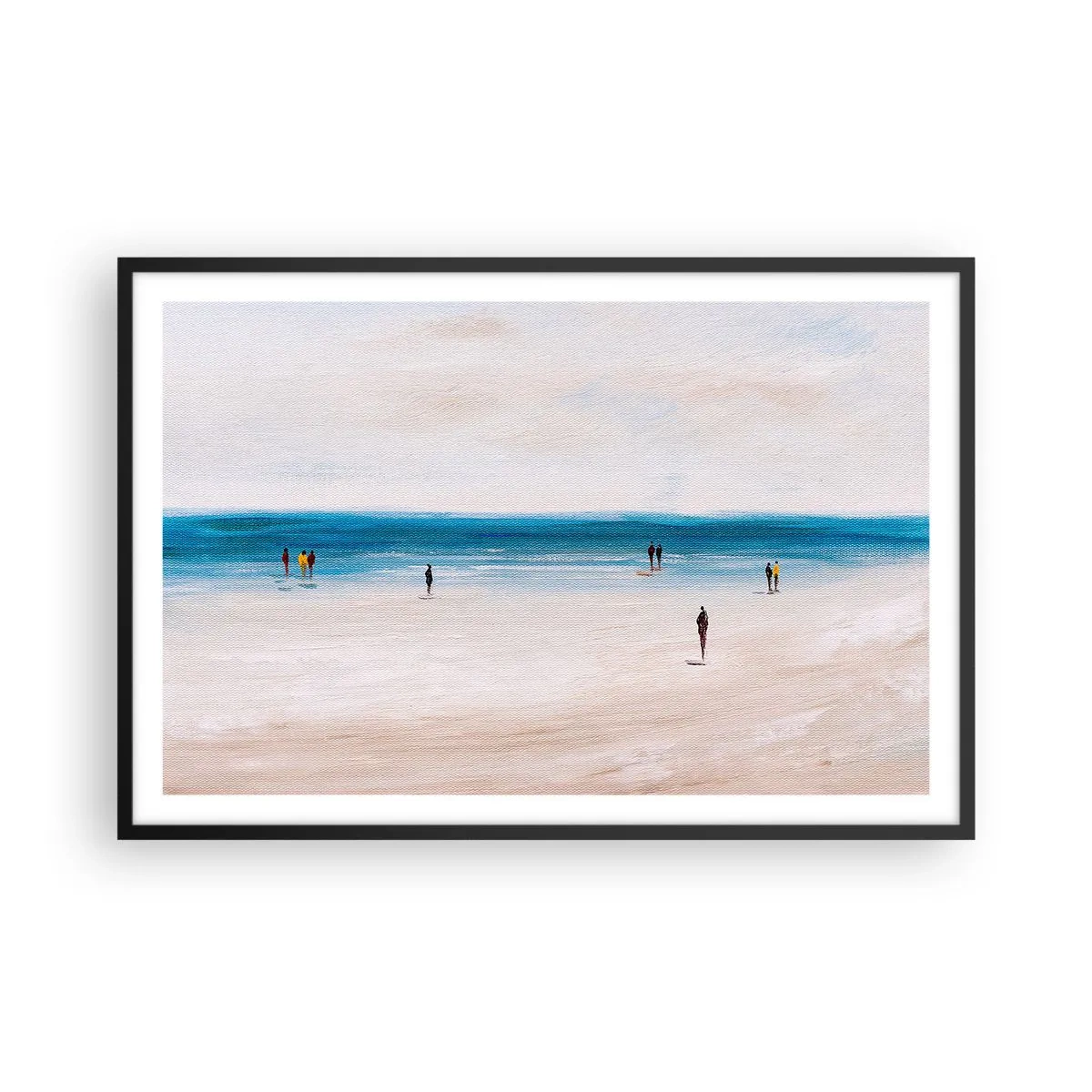 Affiche dans un cadre noir - Poster - Un besoin naturel - 91x61 cm