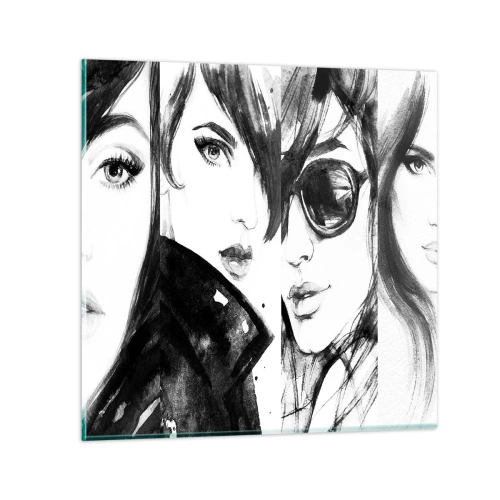 Impression sur verre - Image sur verre - La beauté multipliée - 70x70 cm