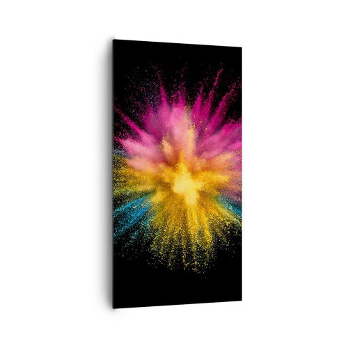 Impression sur toile - Image sur toile - Origine des couleurs - 65x120 cm